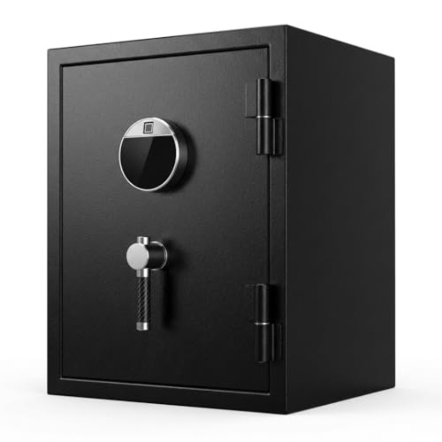 Biometric Fireproof Safe Box f - Home Security Keypad 评论和价格