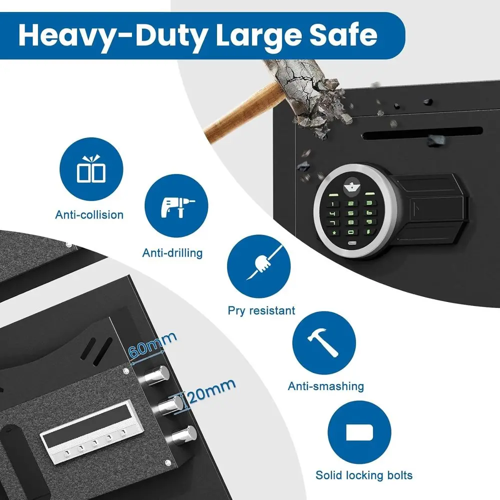 Large 6.5 Cu. Ft. Waterproof S - Home Security Keypad 评论和价格