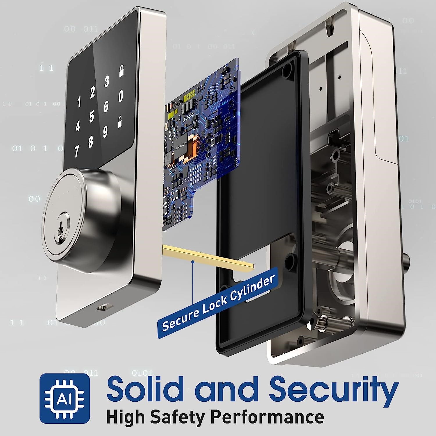 Smart Lock with password, Keyl - Home Security Keypad 评论和价格