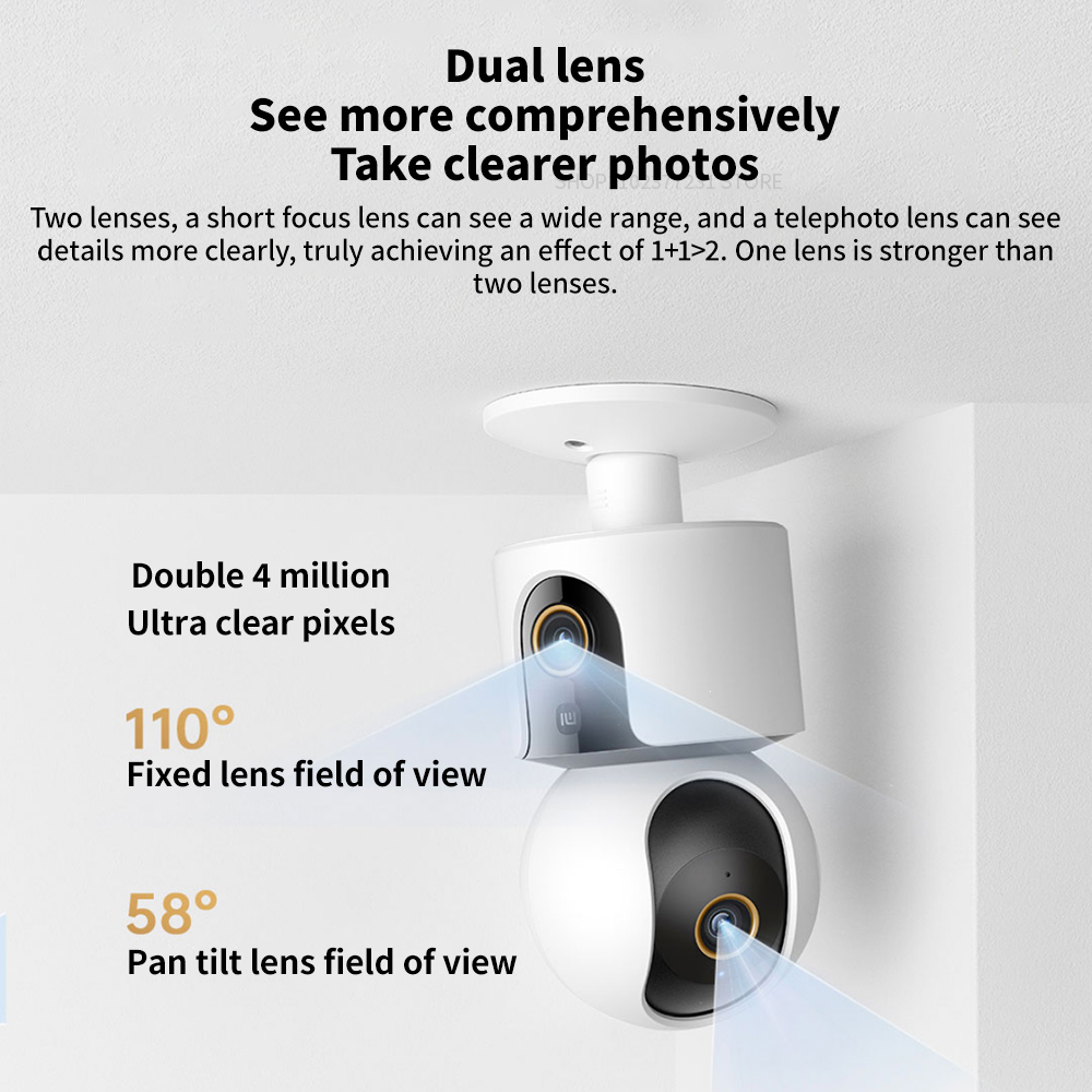 2025 Xiaomi Smart Camera C500  - Home Security Camera 360 Xiaomi 评论和价格