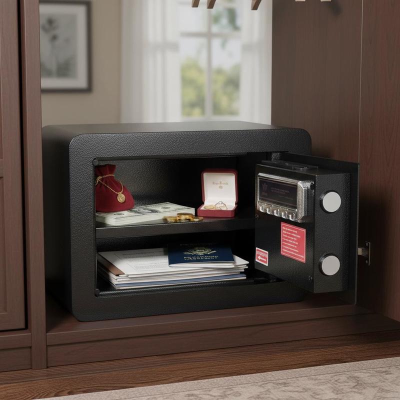 Security Locker 0.5 Cubic Feet - Home Security Keypad 评论和价格