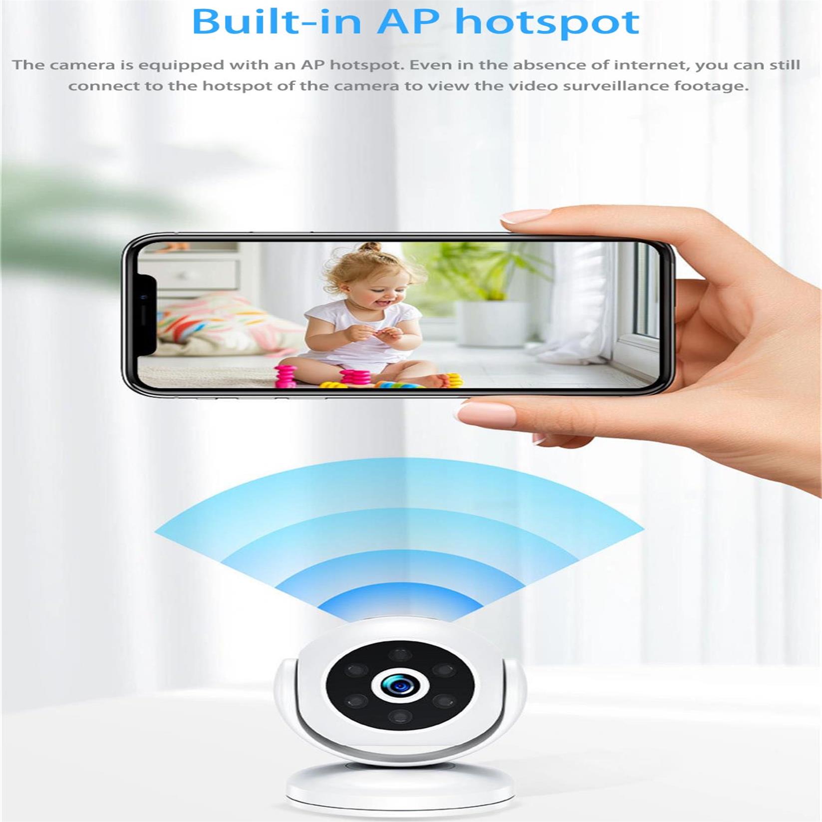 A5 Home security camera HD ind - Home Security Indoor Cameras 评论和价格