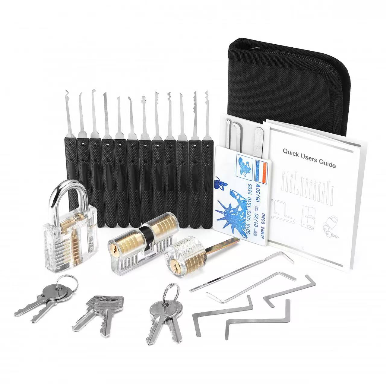 Locksmith Hand Tools with Prac - Lock Picking Set 评论和价格