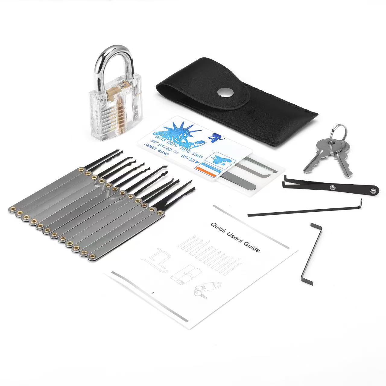 Locksmith Hand Tools with Prac - Lock Picking Set 评论和价格