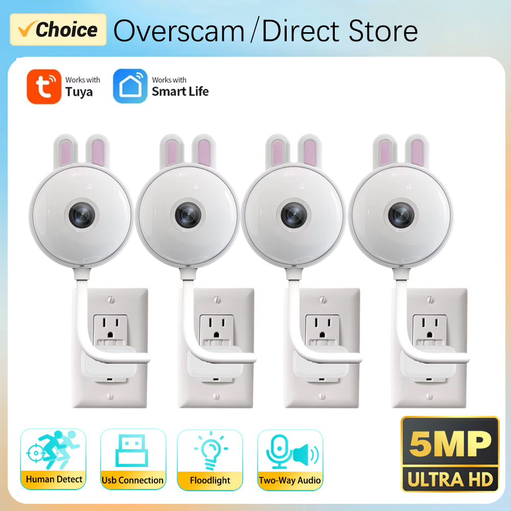 5MP Tuya Doodle WiFi USB Flood - Home Security Flood Lights 评论和价格