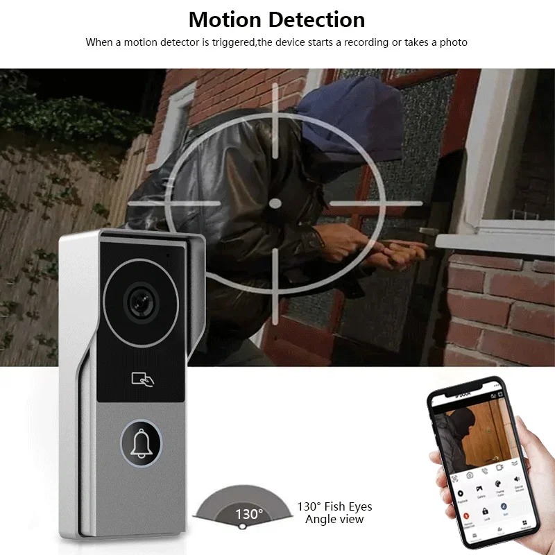 ANJIELO 10inch 2-Wire Visiopho - Home Security Cameras Uk 评论和价格