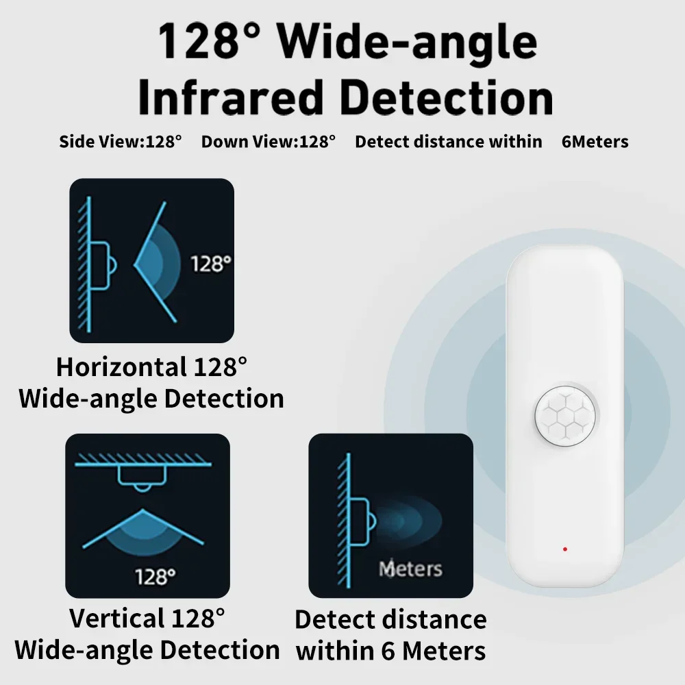 Tuya WiFI Motion Sensor PIR Sm - Home Security With Alarm 评论和价格