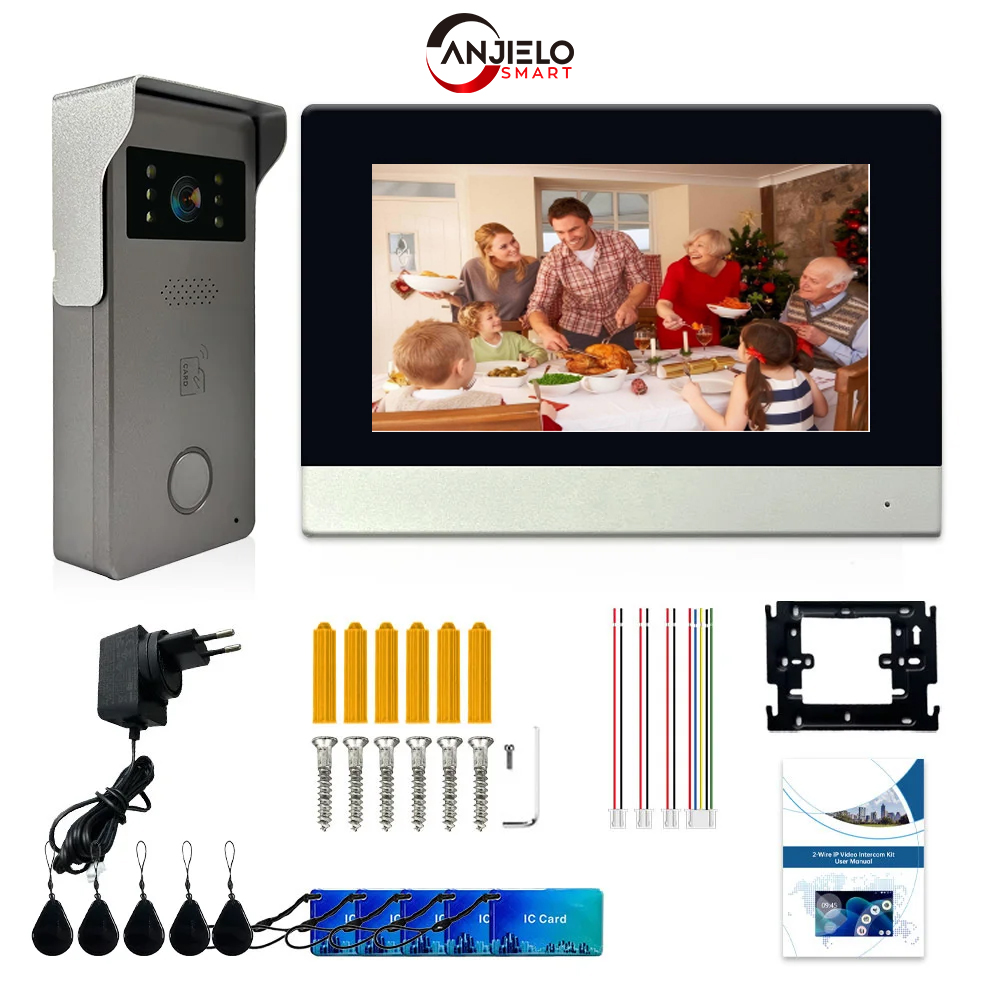 ANJIELO Tuya Smart Video Doorb - Home Security Cameras Uk 评论和价格