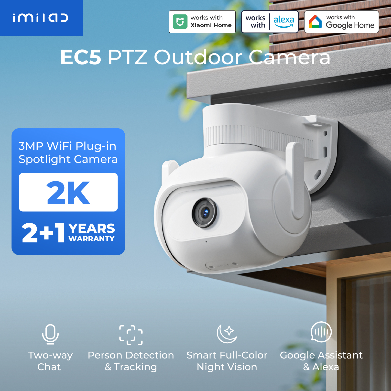 IMILAB EC5 -Smart Security Sys - Home Security Flood Lights 评论和价格