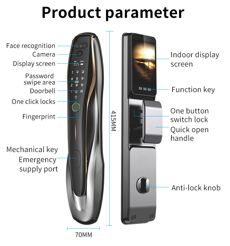 TYSH Tuya Security Fingerprint - Home Security Keypad 评论和价格