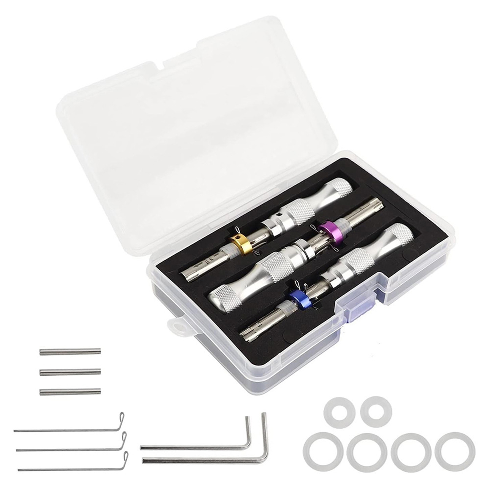 7 Pins Tubular Lock Pick Tool  - Lock Picking Set 评论和价格