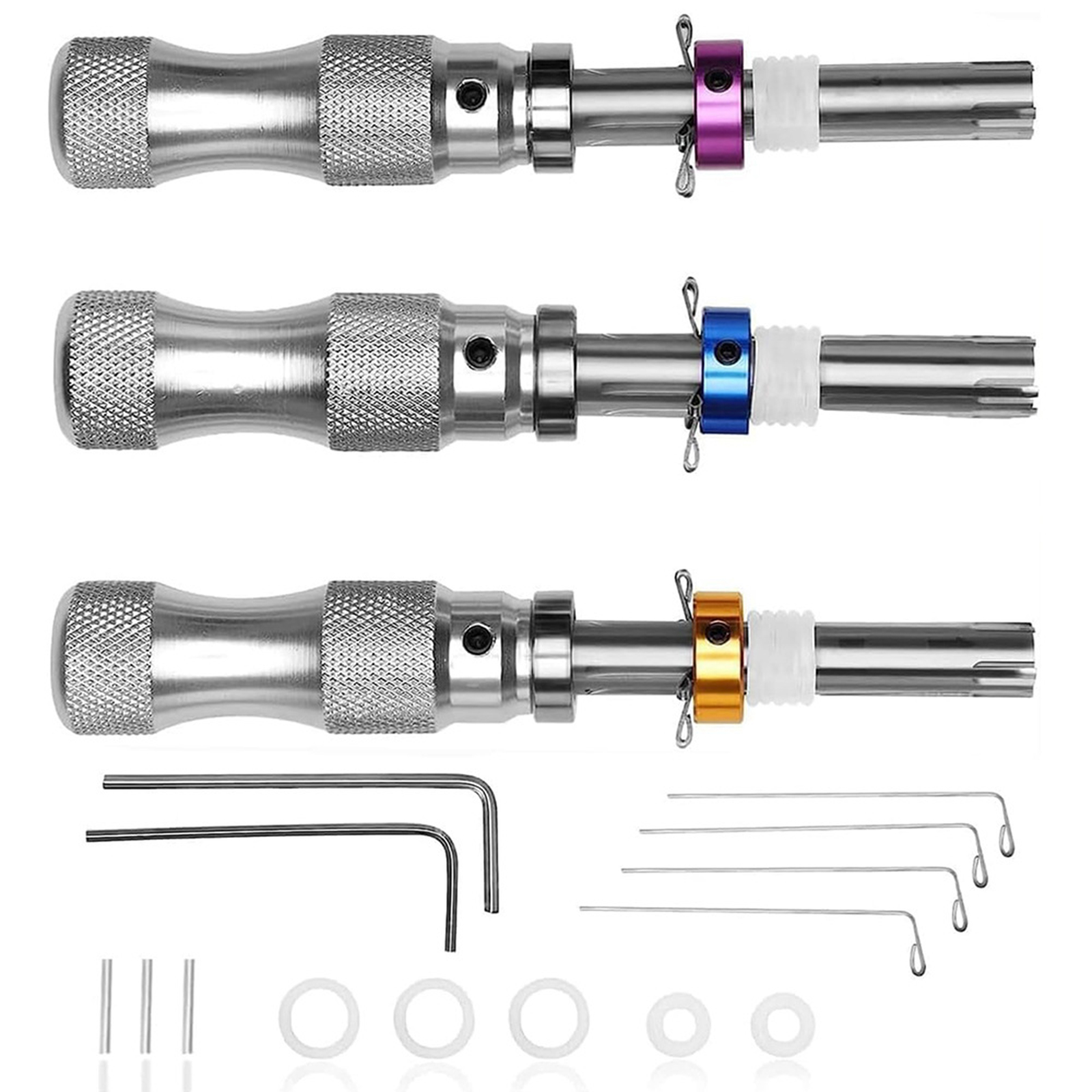 7 Pins Tubular Lock Pick Tool  - Lock Picking Set 评论和价格