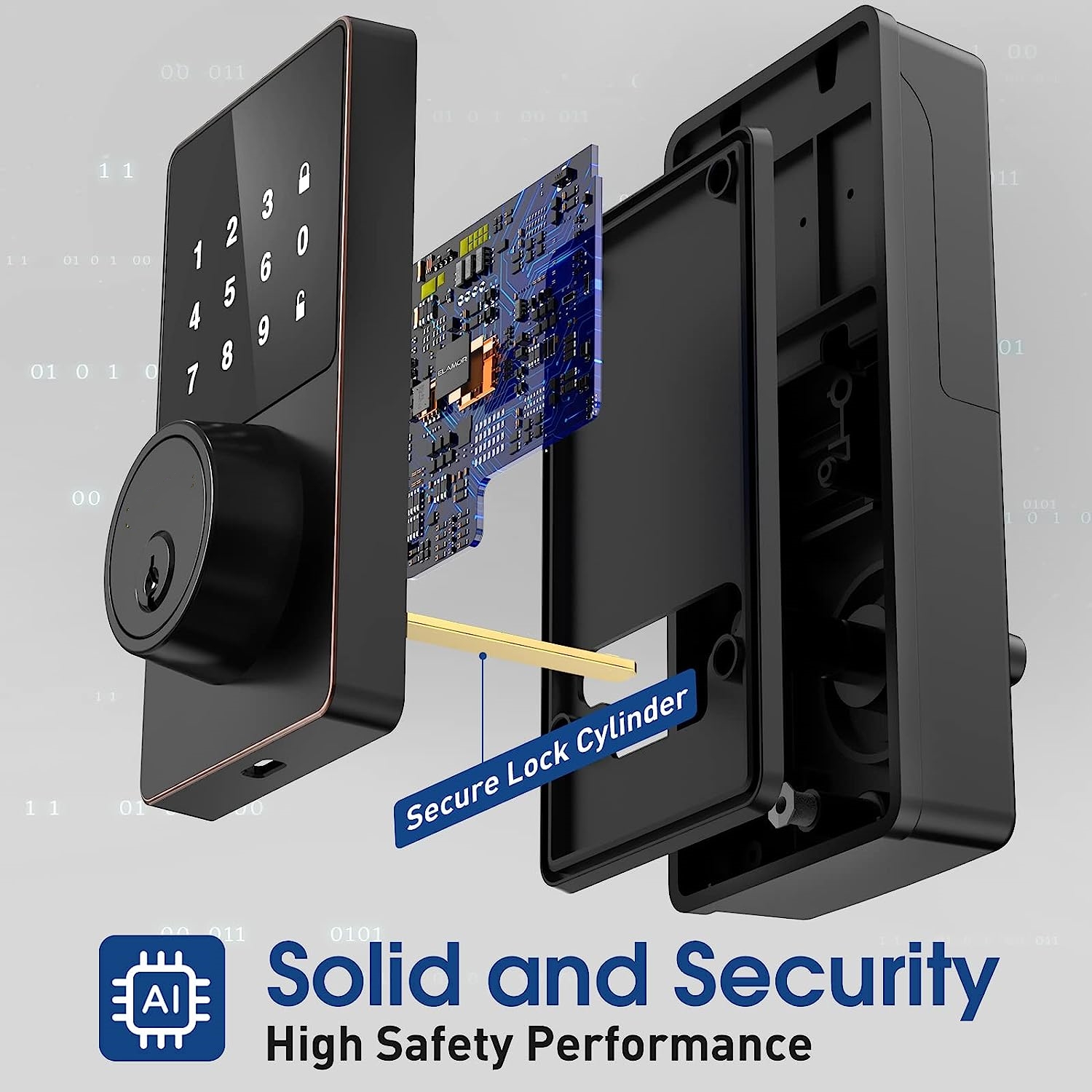 Smart Lock with password, Keyl - Home Security Keypad 评论和价格